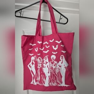 Women of Halloween Hot Pink Tote Bag